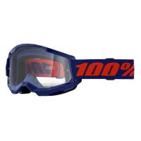 100% Очки Strata 2 Goggle Navy / Clear в Казани