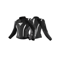 Shima Куртка Кожаная женская Miura 2.0 Black/White в Казани
