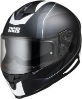IXS Шлем HX 1100 2.0 Чёрн-серо-белый глянец в Казани