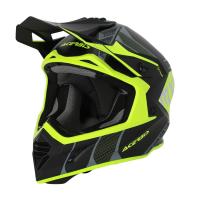 Acerbis Шлем кроссовый X-Track 22-06 Black/Fluo-Yellow в Казани