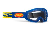 100% Очки FMF Powercore Goggle Flame Navy/Clear Lens в Казани