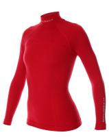 Brubeck Футболка женская дл.рукав Wool Merino 78% Малина в Казани