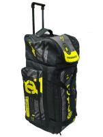 Grom Сумка для экипировки с колесами MX1 Gearbag Fragments Neongrey в Казани