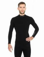 Brubeck Футболка мужская дл.рукав Wool Merino 78% Черный в Казани
