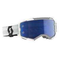 Scott Очки кроссовые Fury white blue chrome works в Казани