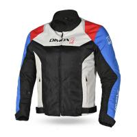 Dimox Мотокуртка текстиль City Traveler Mens Black/Blue/Red в Казани