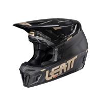 Leatt Шлем кроссовый Moto 9.5 Carbon Kit V26 Black в Казани