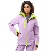 Dragonfly Куртка горнолыжная утепленная Gravity Woman 2025 Purple-Lime в Казани