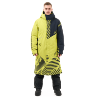 Dragonfly Плащ зимний Race Coat Man 2025 Lime-Black в Казани