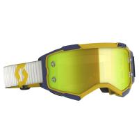 Scott Очки кроссовые Fury yellow/blue yellow chrome works в Казани