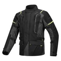 LS2 Мотокуртка мужская Narvik Man Jacket серо-черно-желтый в Казани