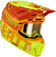 Leatt Шлем кроссовый Kit Moto 7.5 V23 Citrus в Казани