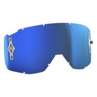 Scott Линзы Hustle MX SGL WKS/OTG electric blue chrome в Казани