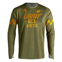 Leatt Джерси Moto 4.5 Enduro X-Flow V27 Speed Khaki Brown в Казани