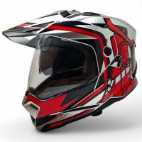AIM Шлем кросс/эндуро JK802S Red/Grey/Black в Казани