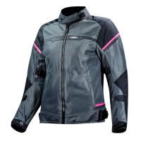 LS2 Мотокуртка женская Riva Lady черно-темно-серо-розовый в Казани