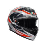 AGV Шлем K3 22.06 Space Matt White/Red Fluo в Казани