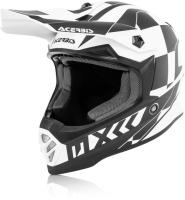 Acerbis Шлем детский Impact Steel kid White/Black в Казани
