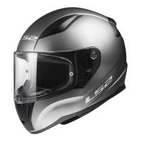 LS2 Мотошлем FF353 Rapid II Solid Matt Titanium серый матовый в Казани