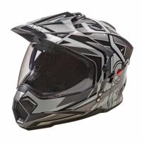 AIM Шлем кросс/эндуро JK802S Black/Grey/White в Казани