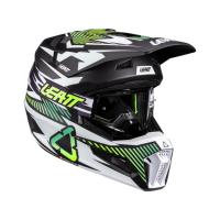 Leatt Шлем кроссовый 3.5 V26 Storm Teal + очки Vizion 3.5 в Казани
