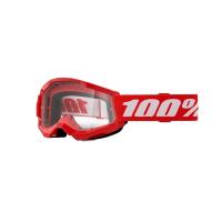 100% Очки подростковые Strata 2 Junior Red / Clear в Казани
