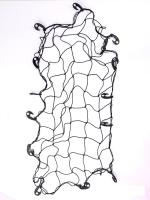 STARKS Сетка багажная NET KVADRO (80/80) Чёрный в Казани