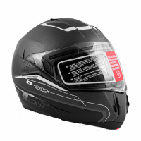 Beon Шлем модуляр B-700 Matt Grey/Black White в Казани