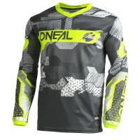 Oneal Джерси Element Camo V.22, детская, унисекс Серый/Желтый в Казани