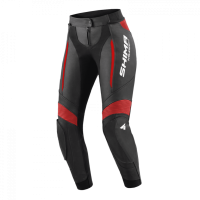 Shima Мотоштаны Кожаные женские Miura 2.0 Black/Red в Казани
