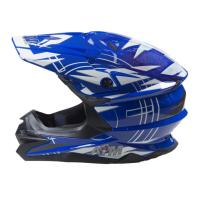 AiM Шлем кроссовый JK803S Blue/White в Казани