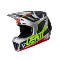 Leatt Шлем кроссовый Helmet Kit Moto 7.5 V25 Steel в Казани