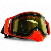 AiM Очки снегоходные с магнитной линзой и подогревом (PRO) 31-103 Accu Heated Orange Glossy в Казани