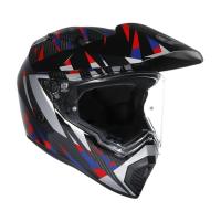 AGV Шлем AX9 E2206 V26 Steppa Carbon/Red/Blue в Казани