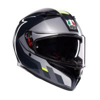AGV Шлем K3 Shade Grey/Yellow Fluo в Казани