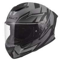 LS2 Мотошлем FF820 Rapid III Xtrem Black Grey в Казани