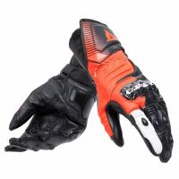 Dainese Перчатки Carbon 4 Long Black/Fluo-Red/White в Казани
