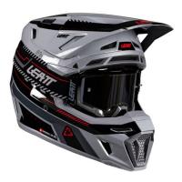 Leatt Шлем кроссовый 8.5 Grey V26 + очки Velocity 5.5 в Казани