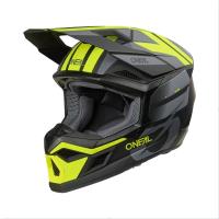 Oneal Кроссовый шлем 3Series Ride V.25 черный/желтый в Казани