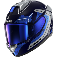 Shark Шлем Skwal i3 Rhad Blue/Chrome/Silver в Казани