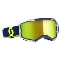 Scott Очки кроссовые Fury blue/grey yellow chrome works в Казани