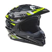 AiM Шлем кроссовый JK803S Yellow/Black в Казани