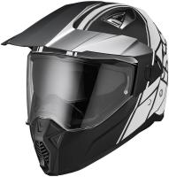 IXS Шлем IXS 208 2.0 Черно-Белый Матовый в Казани