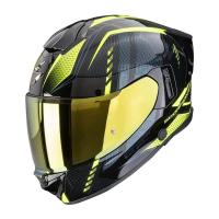 Scorpion Exo Мотошлем Exo-530 Air Theras Черный/Желтый Неон в Казани