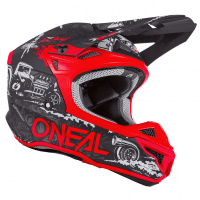 ONEAL Кроссовый шлем 5Series HR Черный/Красный в Казани
