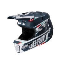 Leatt Шлем кроссовый Helmet Kit Moto 3.5 V25 Blue в Казани