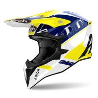Airoh Мотошлем Wraaap Feel Yellow/Blue Gloss в Казани