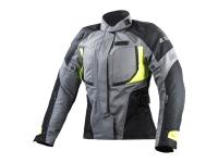 LS2 Мотокуртка женская Phase Lady Jacket серо-чёрно-жёлтый в Казани
