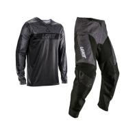 Leatt Детский комплект джерси + штаны Ride Kit 3.5 Jr  V26 Stealth Black-Grey в Казани