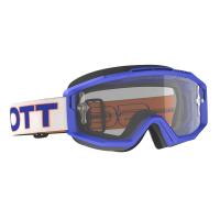Scott Очки Split OTG white/blue clear works в Казани